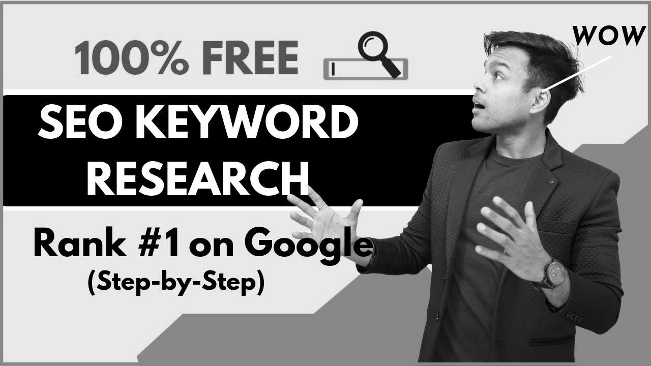 FREE Key phrase Research for search engine marketing in 2020 (3-Step 100% Working Blueprint)