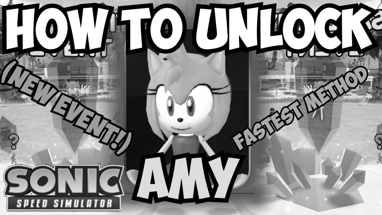  Get Amy FAST in Sonic Speed ​​Simulator!  New Updates and Occasions!