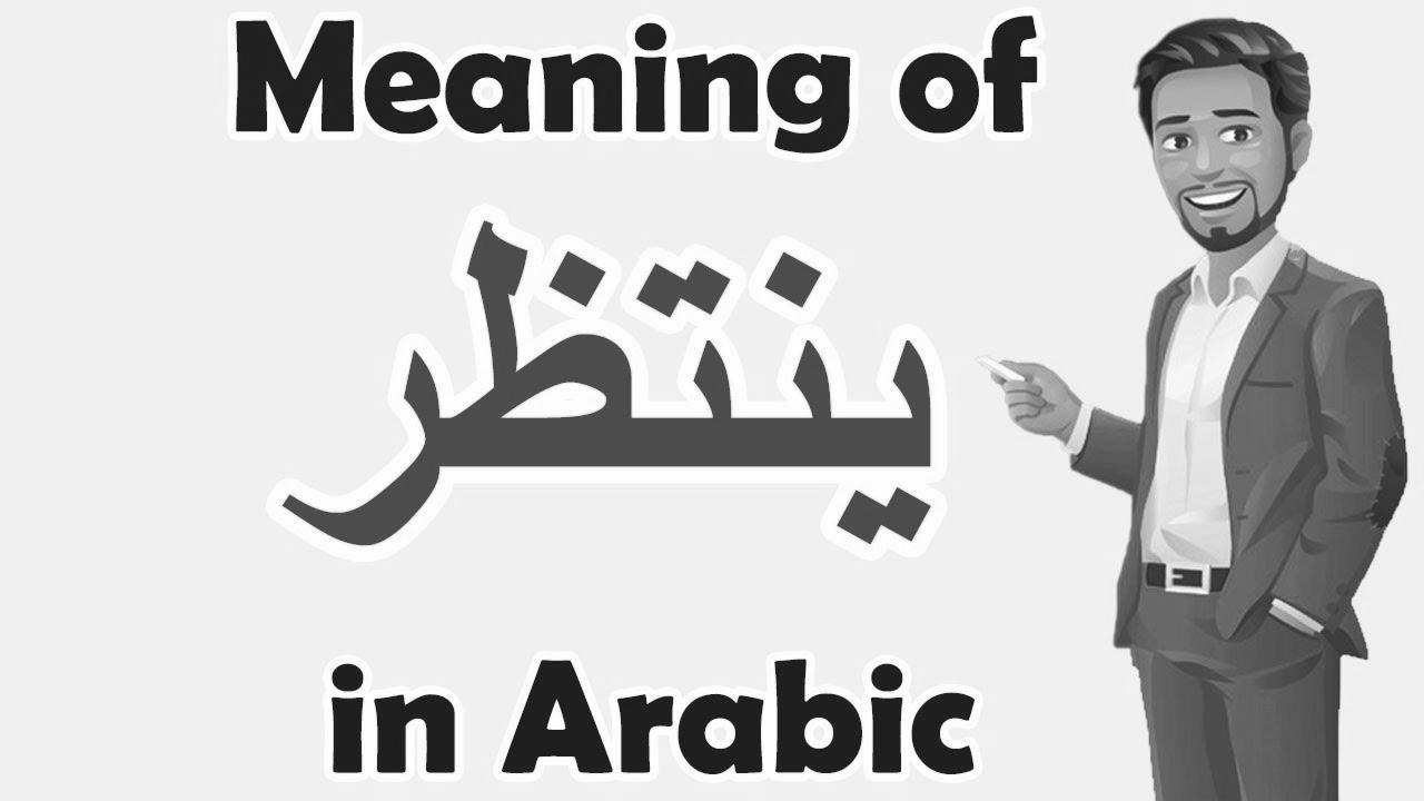 Be taught Arabic Language |  Arabic in 7 Minutes |  How To Say WAIT in Arabic