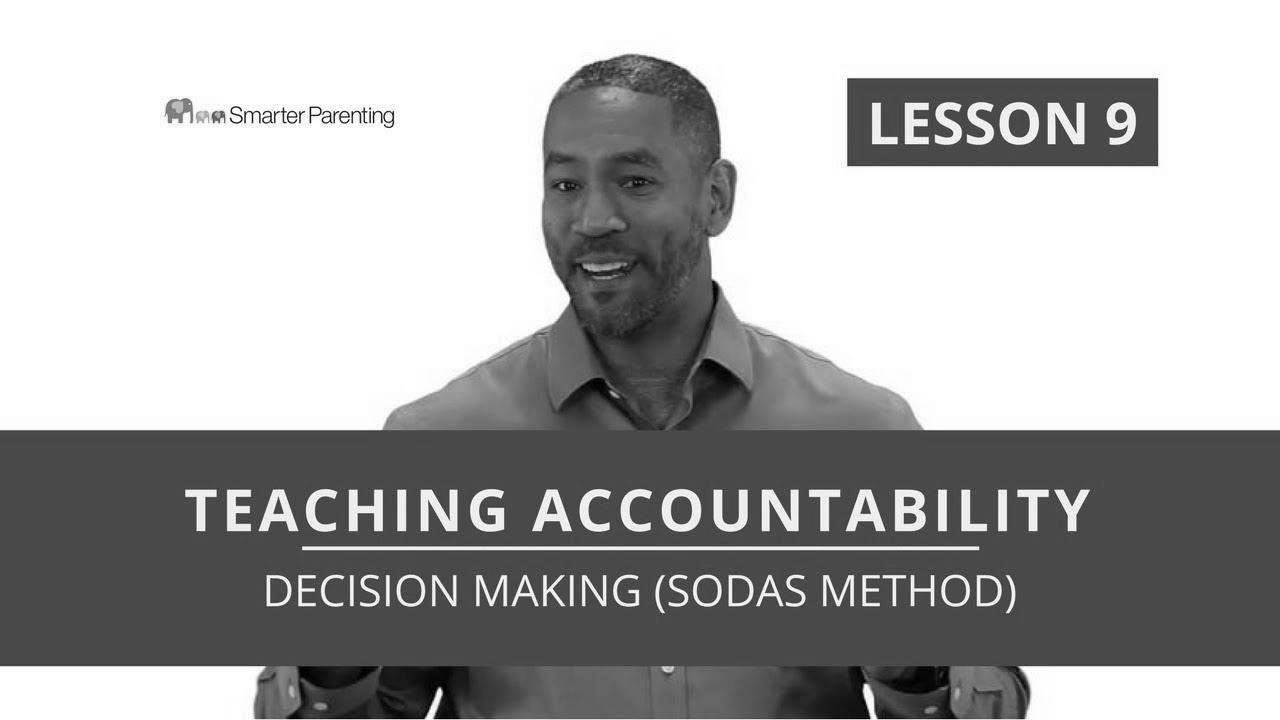 Assist youngsters make good choices |  Choice Making ability (SODAS Method)