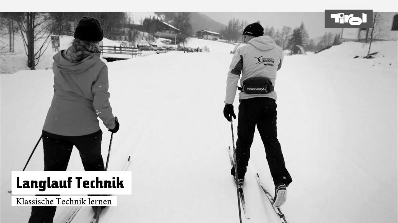 Cross-country skiing method – be taught cross-country skiing in the basic manner