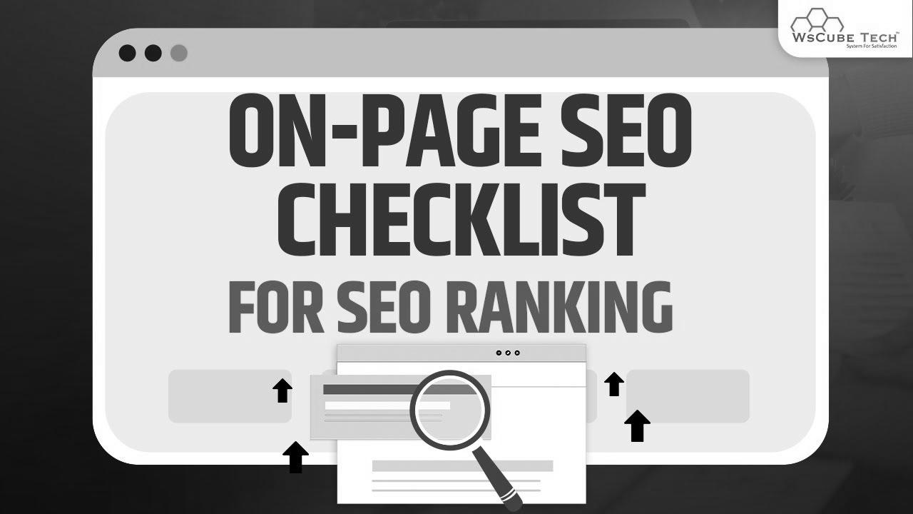 On Web page search engine optimization Checklist 2022: Optimize Every Page on Your Website (Final Guide)
