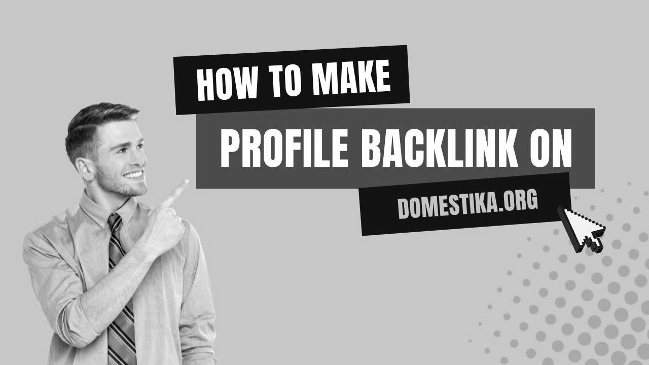 How To Create Profile Backlink on Domestika |  {SEO|search engine optimization|web optimization|search engine marketing|search engine optimisation|website positioning} {Link|Hyperlink} {Building|Constructing} |  LinkoBuild