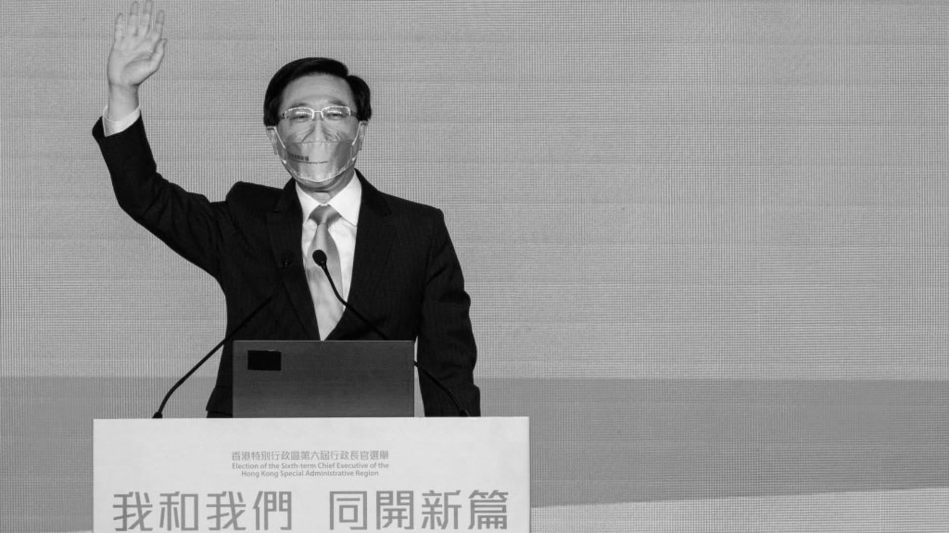 Hong Kong’s subsequent Chief Executive will likely be Beijing loyalist John Lee