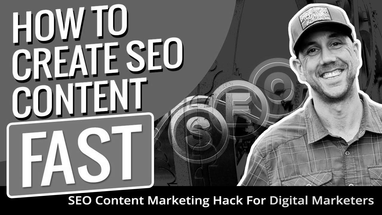 How To Create Content material Fast That Ranks In Google!  SEO Content material Advertising and marketing Hack For Digital Marketers