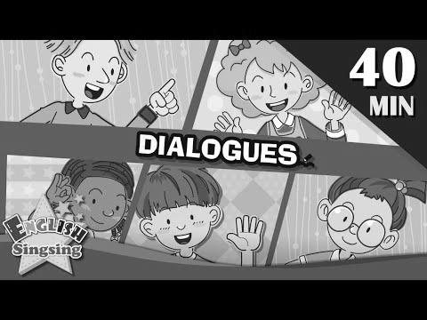 Good morning+More Youngsters Dialogues |  Study English for Youngsters |  Collection of Easy Dialogue