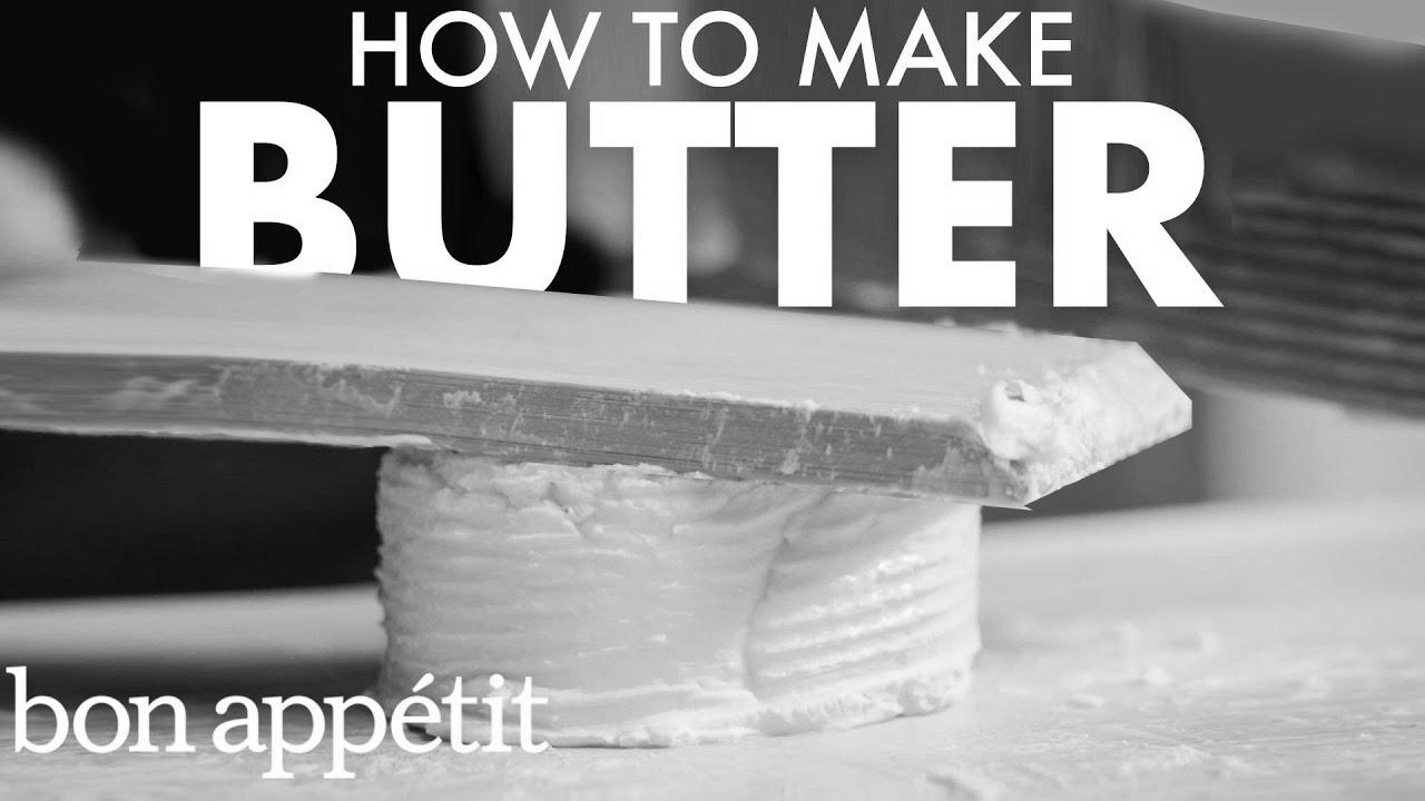 How To Make Your {Own|Personal} Butter |  Bon Appetit