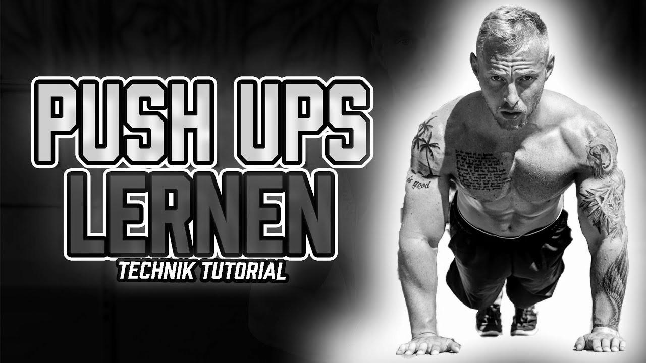 be taught push-ups |  If you happen to CANNOT do push ups, use this method (tutorial for rookies)