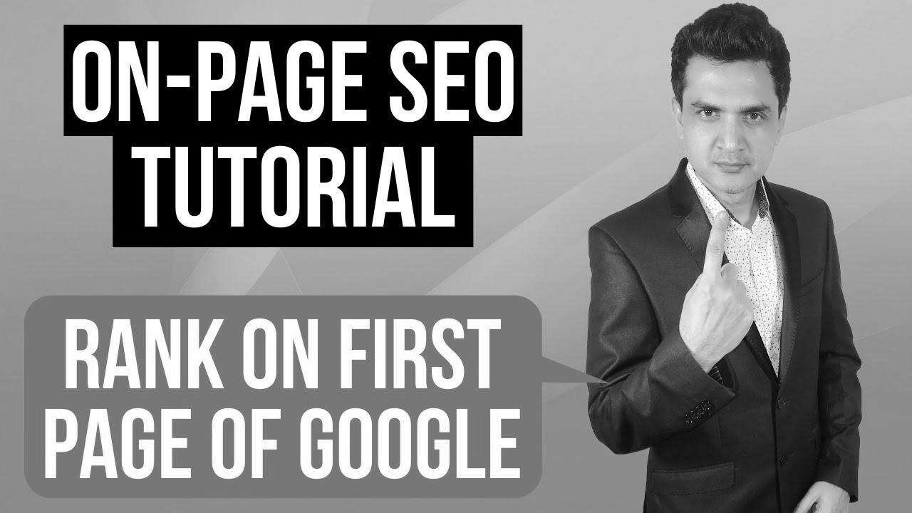 On-page search engine optimization Tutorial – Rank Any Web site or Blog on 1st Page of Google in 2020 |  Pritam Nagrale