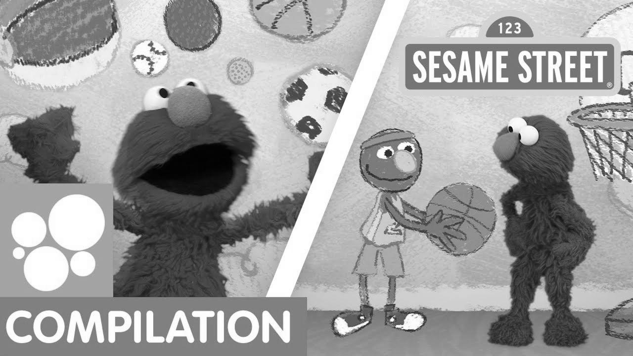 Sesame Road: Study to Play Sports with Elmo |  Elmo’s World Compilation