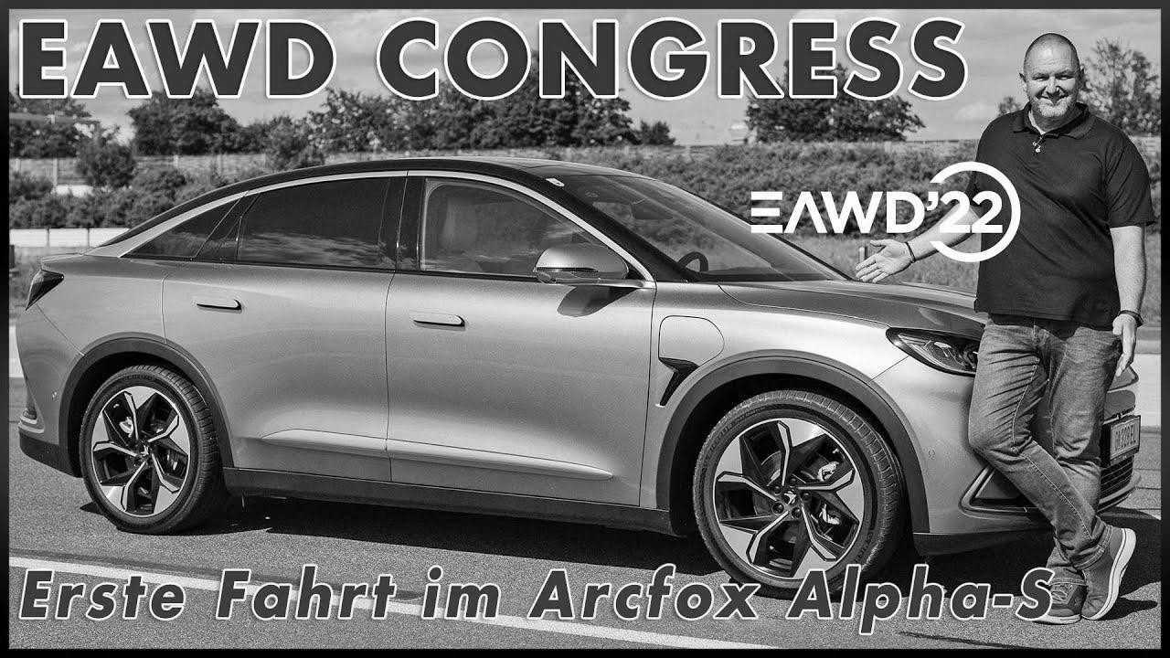 2022 Magna EAWD Congress & test drive within the Arcfox Alpha-s |  Check Technik Allrad E-Auto Evaluate German