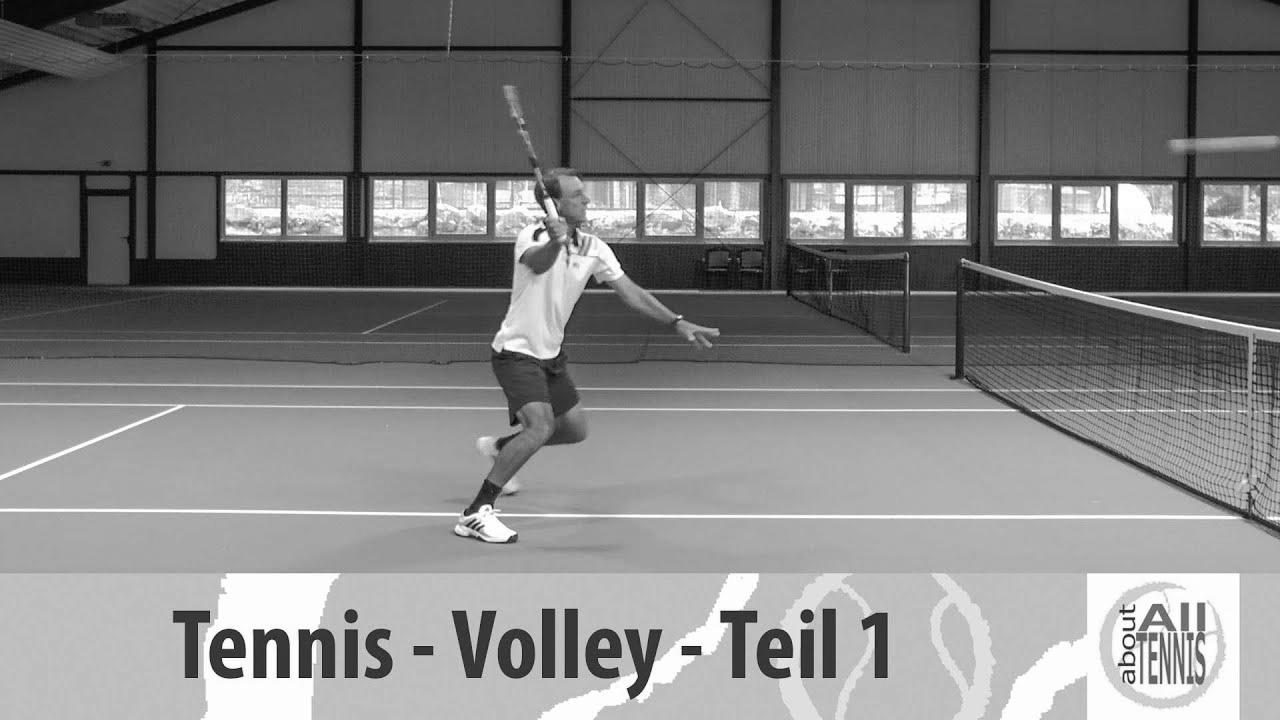 Volley {Part|Half} 1 – Tennis {Technique|Method|Approach} – HD